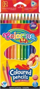 Pastelky trojhranné Colorino -  12 barev
