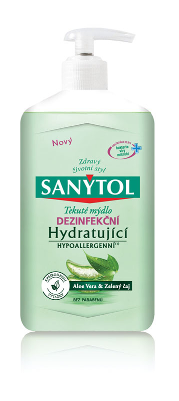 Mýdlo dezinfekční Sanytol - hydratující / 250 ml